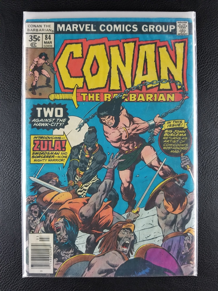 Conan the Barbarian #84 (Marvel, March 1978)