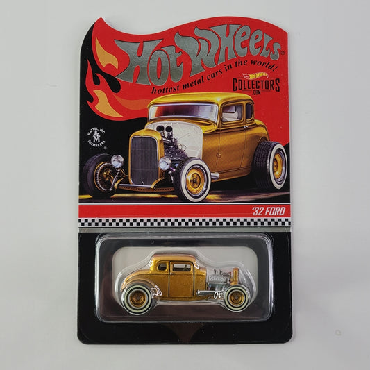 Hot Wheels - '32 Ford (Metalflake Warm Gold) [RLC Exclusive (2021) - #9844/17500]