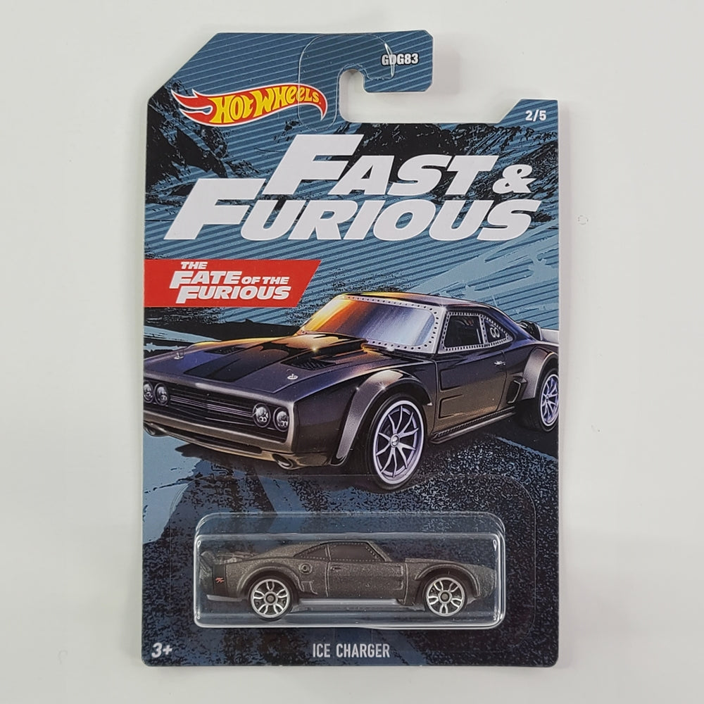 Hot Wheels - Ice Charger (Dark Grey) [Walmart Exclusive]