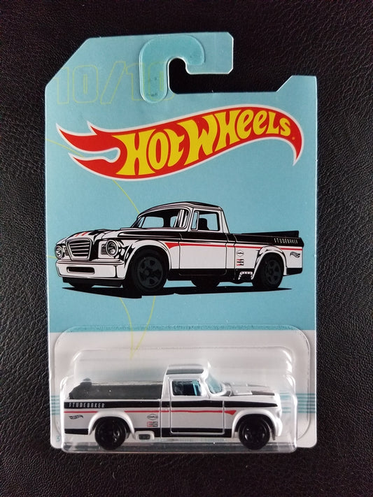 Hot Wheels - '63 Studebaker Champ (White) [10/10 - 2019 HW American Pickup]