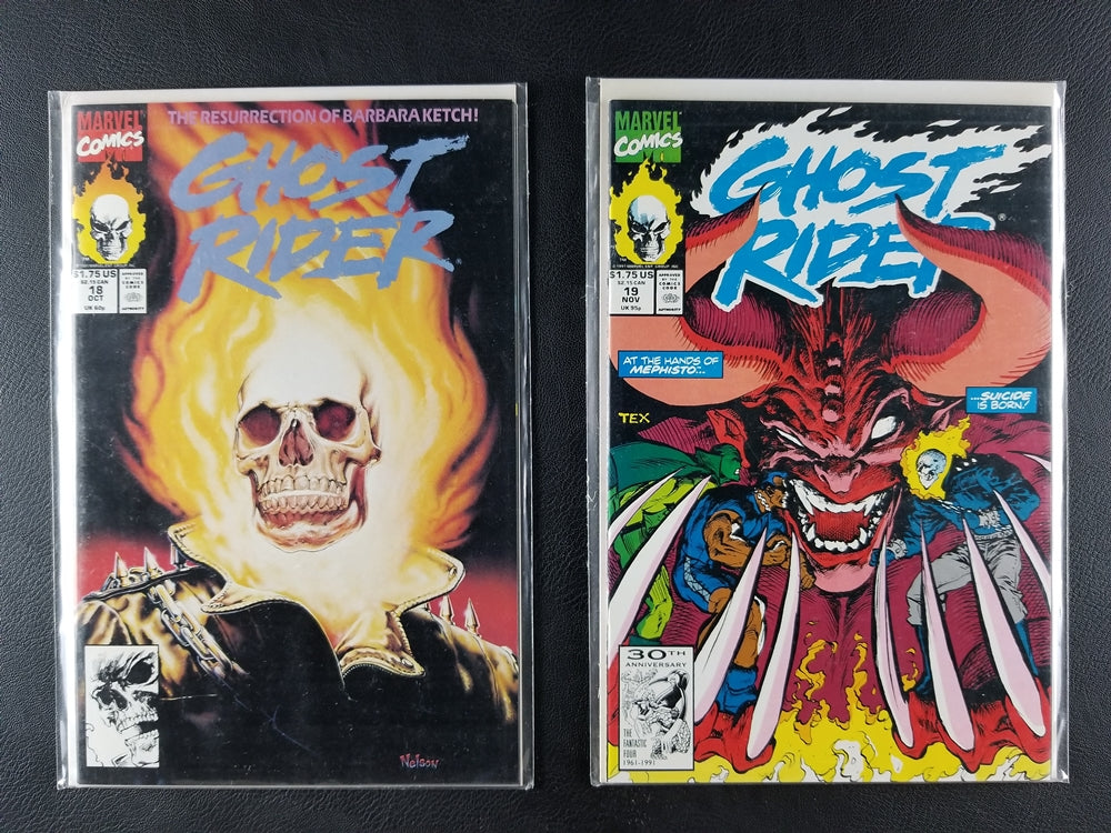 Ghost Rider [2nd Series] #11-20 Set; plus #15 variant (Marvel, 1991)