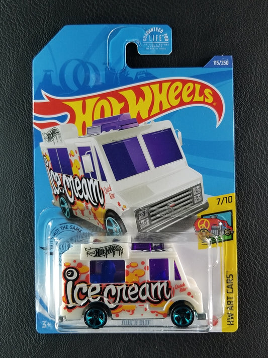 Hot Wheels - Quick Bite (White) [HW Art Cars]