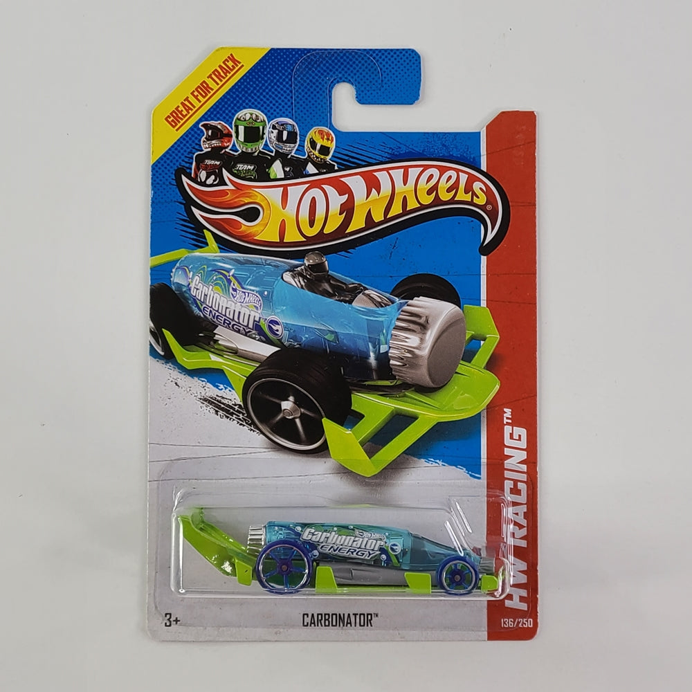 Hot Wheels - Carbonator (Clear Blue) [Treasure Hunt]