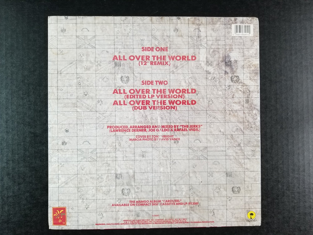 Marcia Griffiths - All Over the World (1990, 12'' Single)