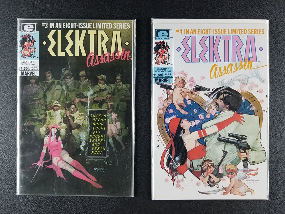 Elektra: Assassin #1-8 Set (Marvel, 1986-87)