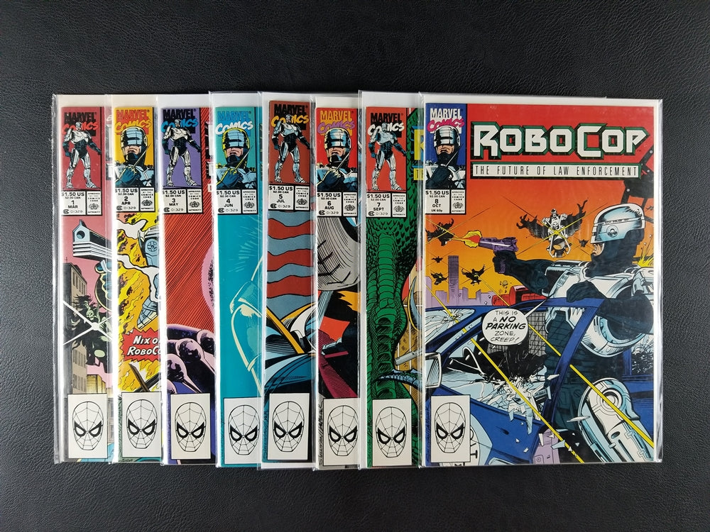 Robocop #1-8 Set (Marvel, 1990)