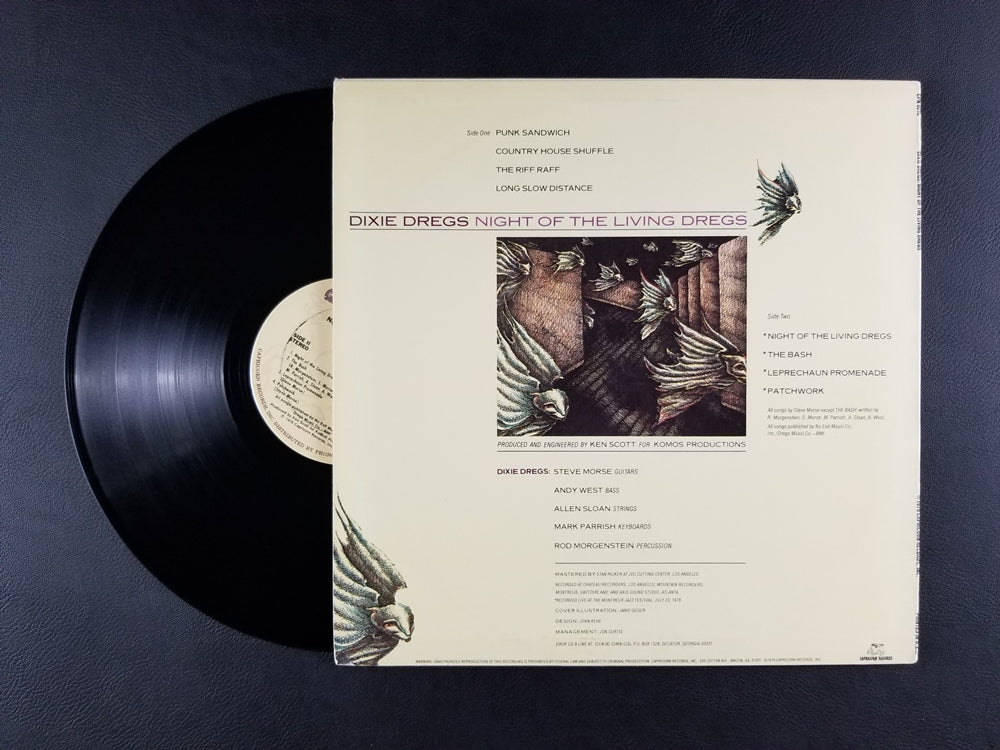 Dixie Dregs - Night of the Living Dregs (1979, LP)