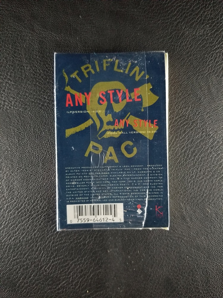 Triflin' Pac - Any Style (1993, Cassette Single) [SEALED]