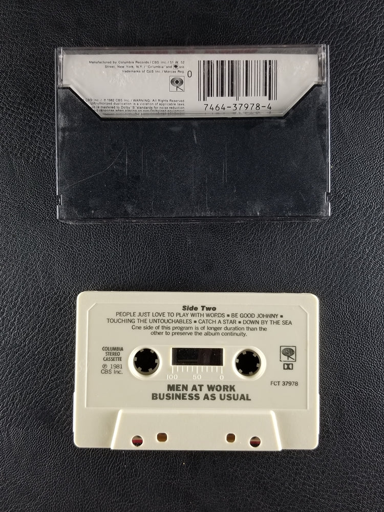 Men At Work - Business As Usual (1981, Cassette)