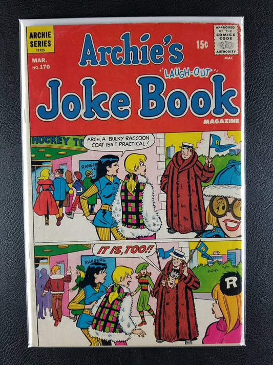 Archie's Joke Book #170 (Archie Publications, March 1972)