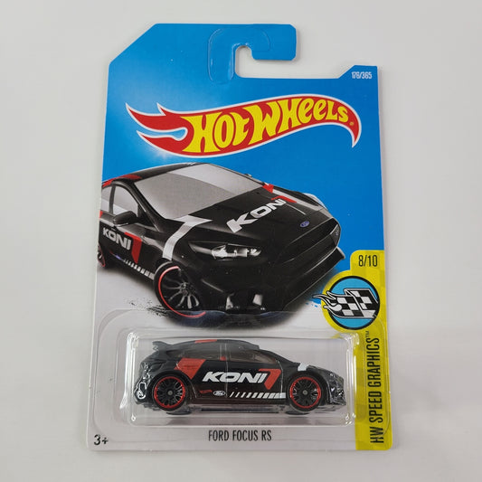 Hot Wheels - Ford Focus RS (Black)