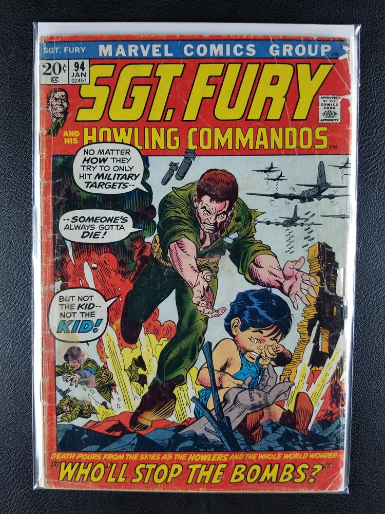 Sgt. Fury #94 (Marvel, January 1972)