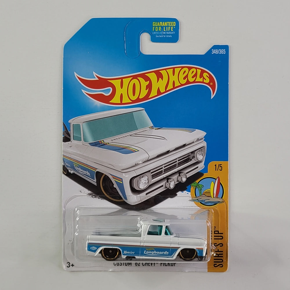 Hot Wheels - Custom '62 Chevy Pickup (White)