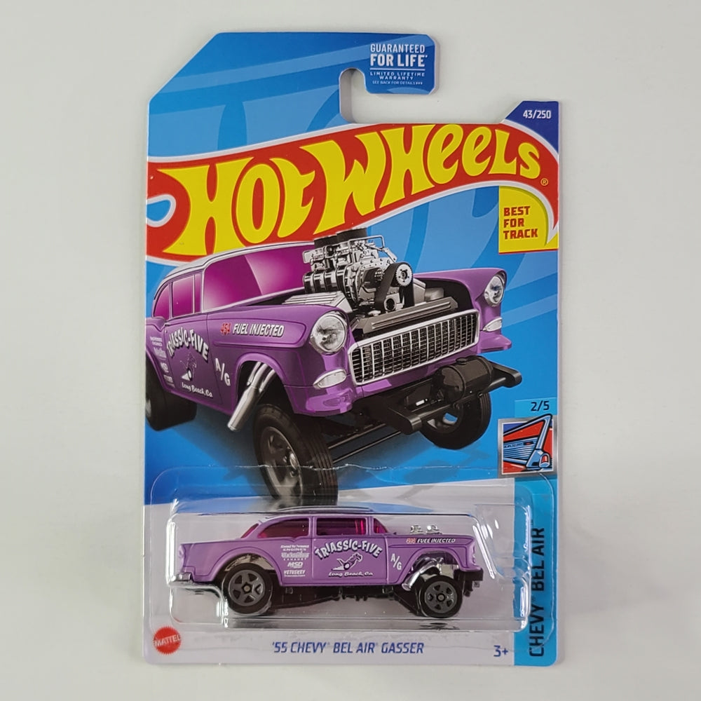 Hot Wheels - '55 Chevy Bel Air Gasser (Matte Pink)