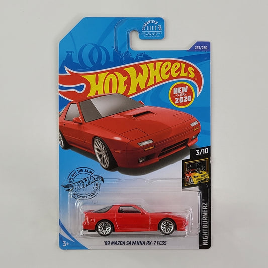 Hot Wheels - '89 Mazda Savanna RX-7 FC35 (Red) [New for 2020]