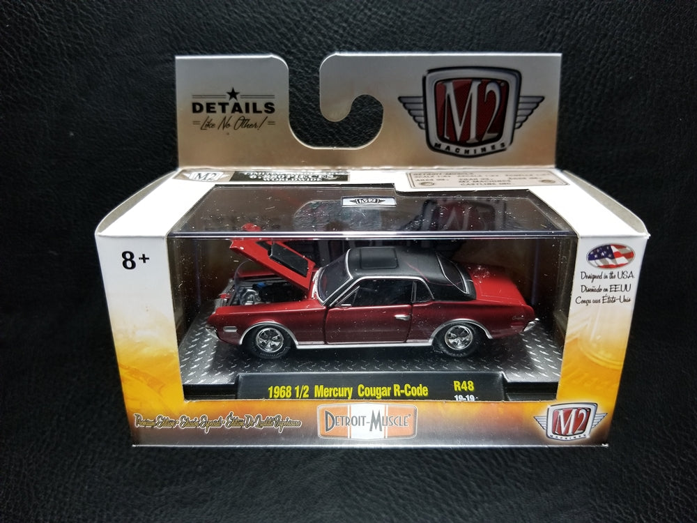 M2 - 1968 1/2 Mercury Cougar R-Code (Red) [Ltd. Ed. -1 of 6880]