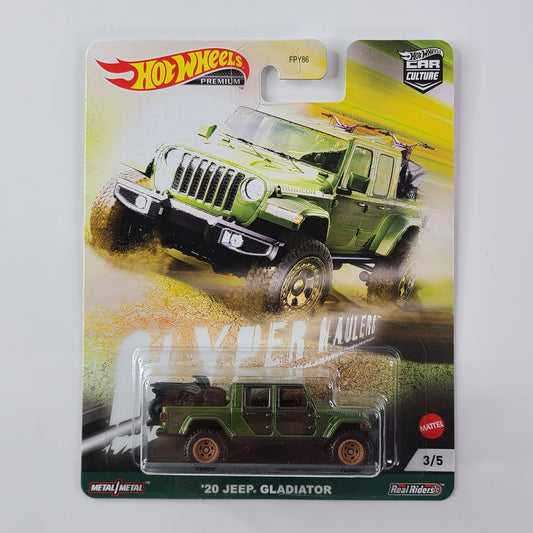 Hot Wheels Premium - '20 Jeep Gladiator (Metalflake Forest Green)