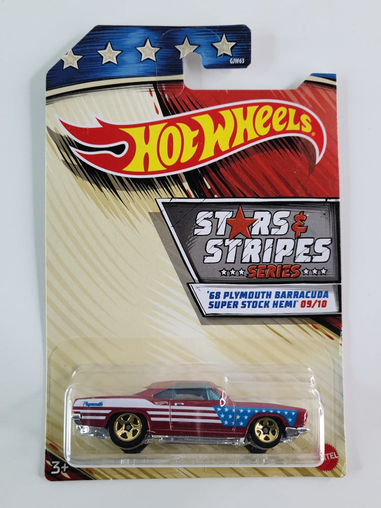 Hot Wheels - '68 Plymouth Barracuda Super Stock HEMI (Metallic Red) [2020] [Walmart Exclusive]