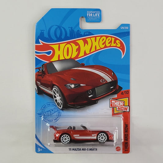 Hot Wheels - '15 Mazda MX-5 Miata (Red)