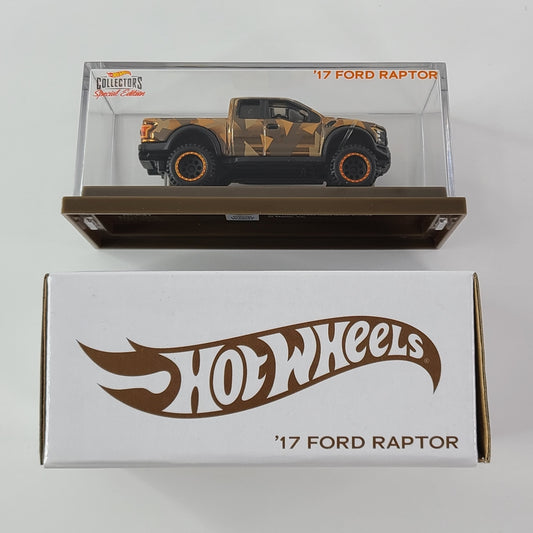 Hot Wheels - '17 Ford F-150 Raptor (Spectraflame Light Brown) [RLC Exclusive (2021) - #1645/25000]