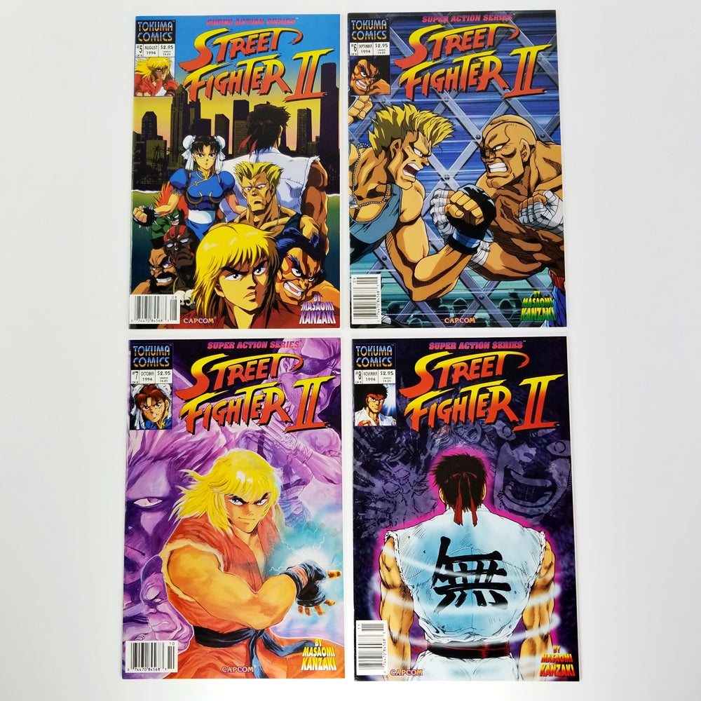 Street Fighter II Set 1 2 3 4 5 6 7 8 (Tokuma, 1994)