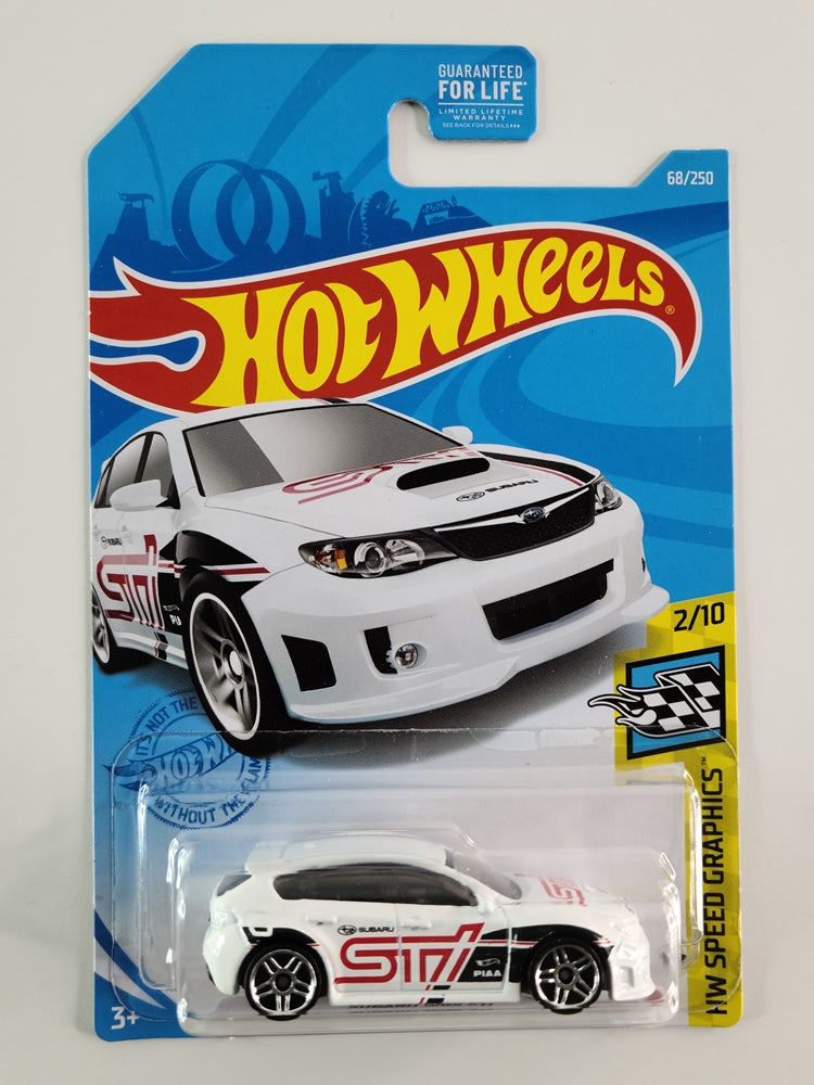 Hot Wheels - Subaru WRX STI (White)