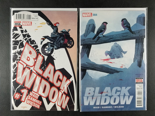 Black Widow [2016] #1A & 4 Set (Marvel, 2016)