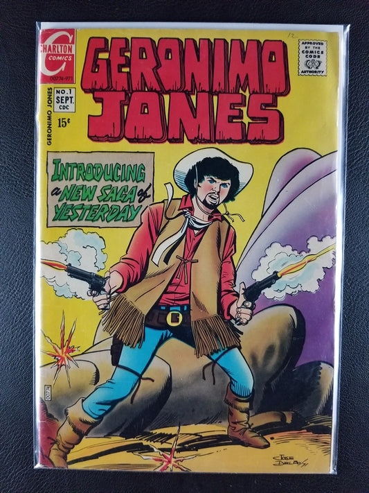 Geronimo Jones #1 (Charlton Comics Group, September 1971)