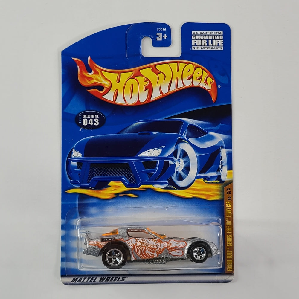 Hot Wheels - Firebird Funny Car (Metalflake SIlver) [Fossil Fuel Series (2001) -