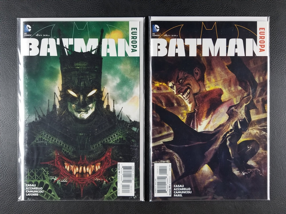 Batman: Europa #1-4 Set ["A"] (DC, 2016)