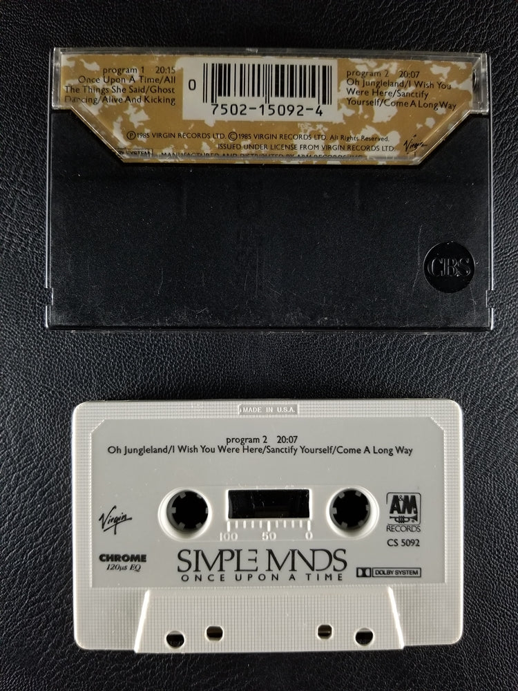 Simple Minds - Once Upon a Time (1985, Cassette)