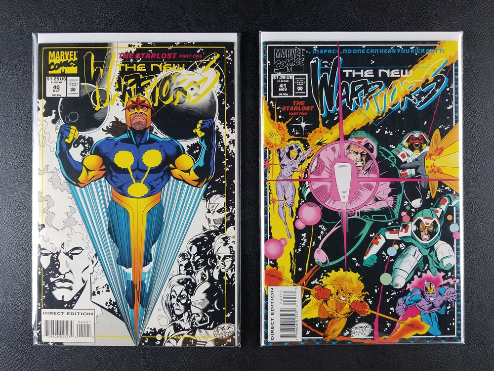 The New Warriors [1st Series] #36-44 Set (Marvel, 1993-94)