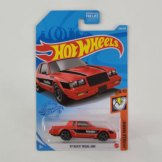 Hot Wheels - '87 Buick Grand National GNX (Red)