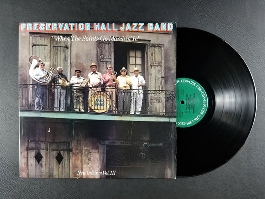 Preservation Hall Jazz Band - When the Saints Go Marchin' In (New Orleans, Vol. III (1983, LP)