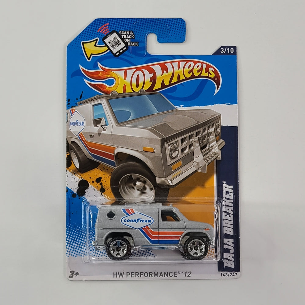 Hot Wheels - Baja Breaker (Satin Gray) [HW Performance Series (2012) - 3/10] [Kmart Exclusive]