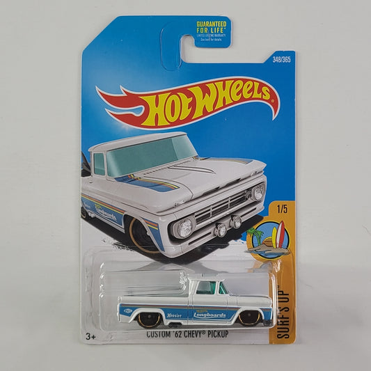 Hot Wheels - Custom '62 Chevy Pickup (White)