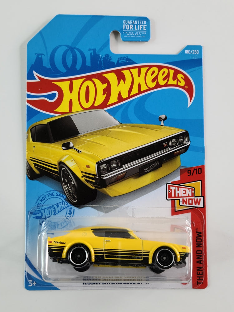 Hot Wheels - Nissan Skyline 2000 GT-R (Yellow) [9/10 - 2021 Then and Now Mini]