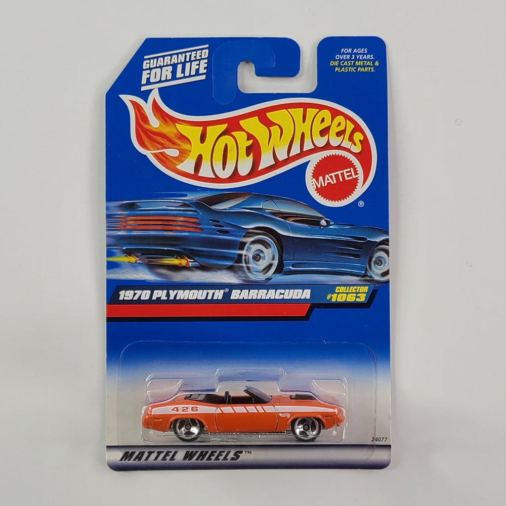 Hot Wheels - 1970 Plymouth Barracuda (Orange)