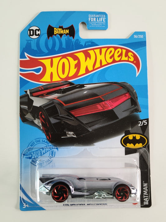 Hot Wheels - The Batman Batmobile (Chrome) [Batman Mini Collection (2021) - 2/5]