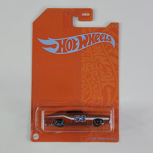 Hot Wheels - '69 Ford Torino Talladega (Metalflake Orange)