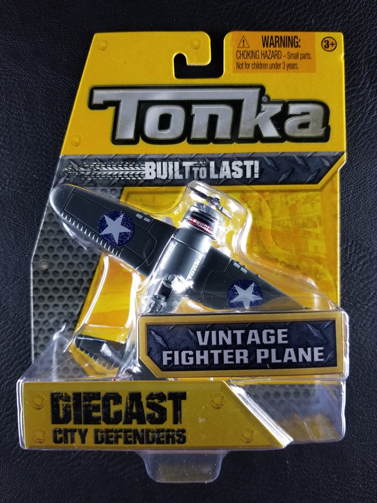 Tonka - Vintage Fighter Plane (Gray)