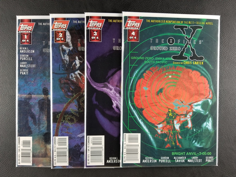 The X-Files: Ground Zero #1-4 Set (Topps, 1997)