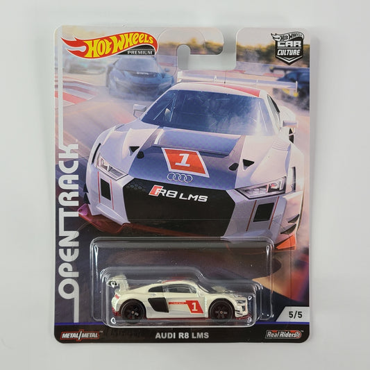 Hot Wheels Premium - Audi R8 LMS (White)