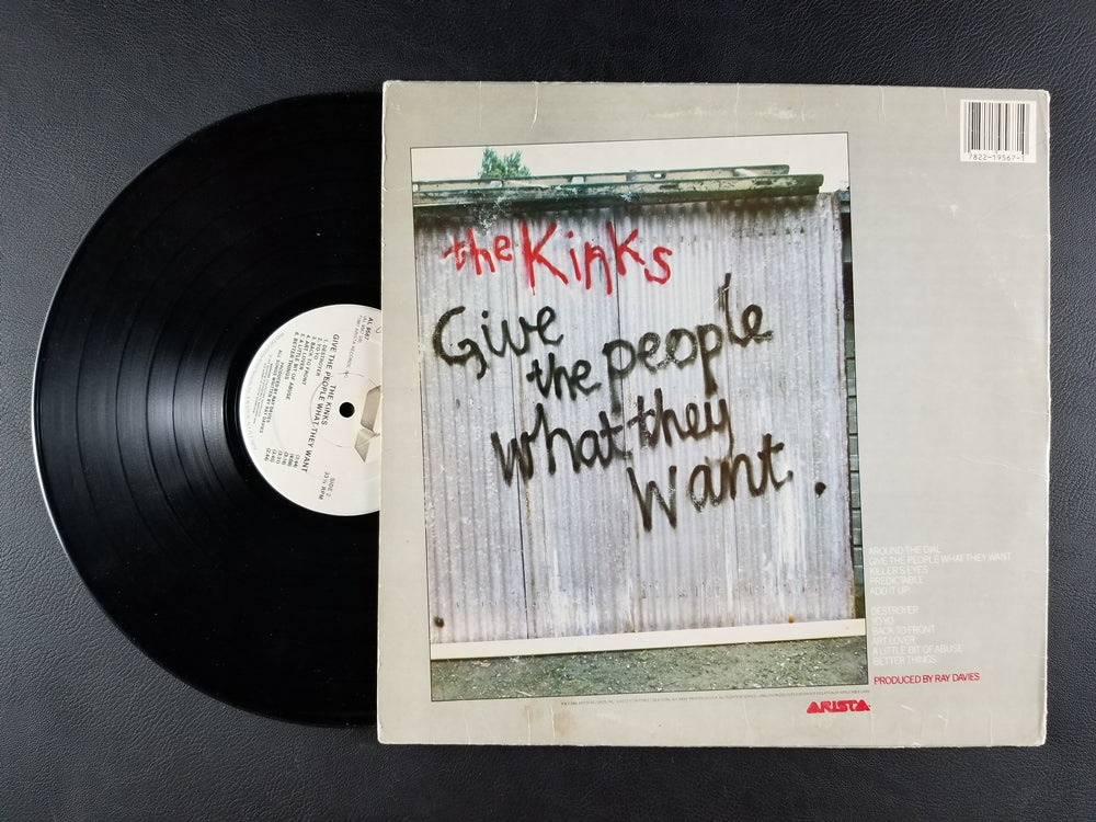 The Kinks - Give the People What They Want (1981, LP)