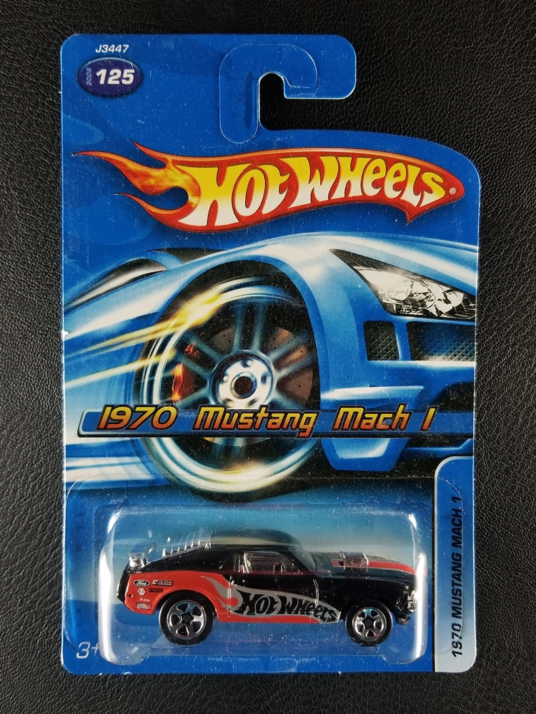 Hot Wheels - 1970 Mustang Mach 1 (Black)