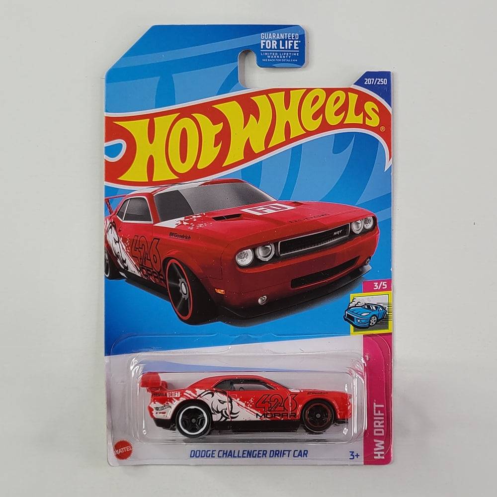 Hot Wheels - Dodge Challenger Drift Car (Red)