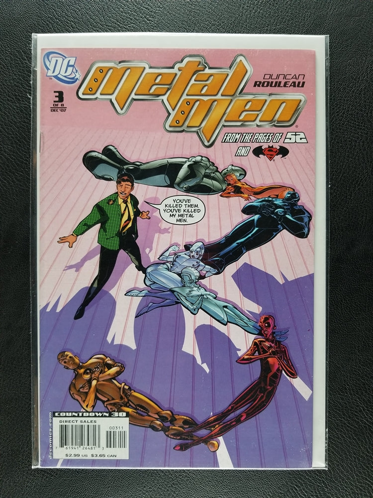 Metal Men [3rd Series] #3 (DC, December 2007)