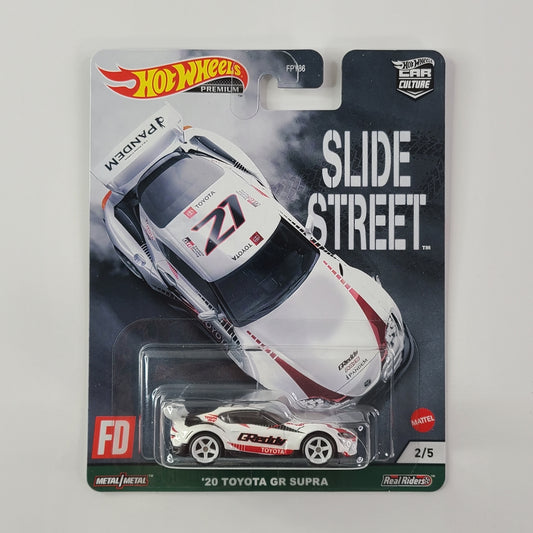 Hot Wheels Premium - '20 Toyota GR Supra (White)