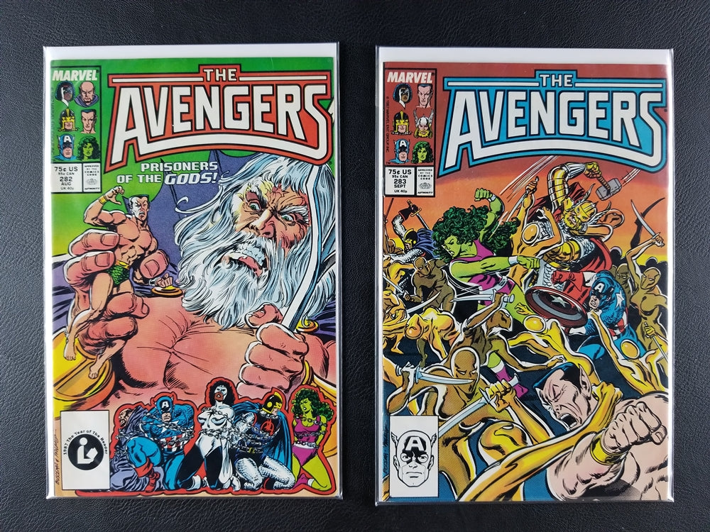 The Avengers [1st Series] #276-285 Set (Marvel, 1987)