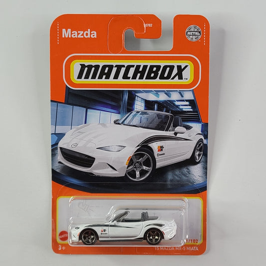 Matchbox - '15 Mazda MX-5 Miata (White)